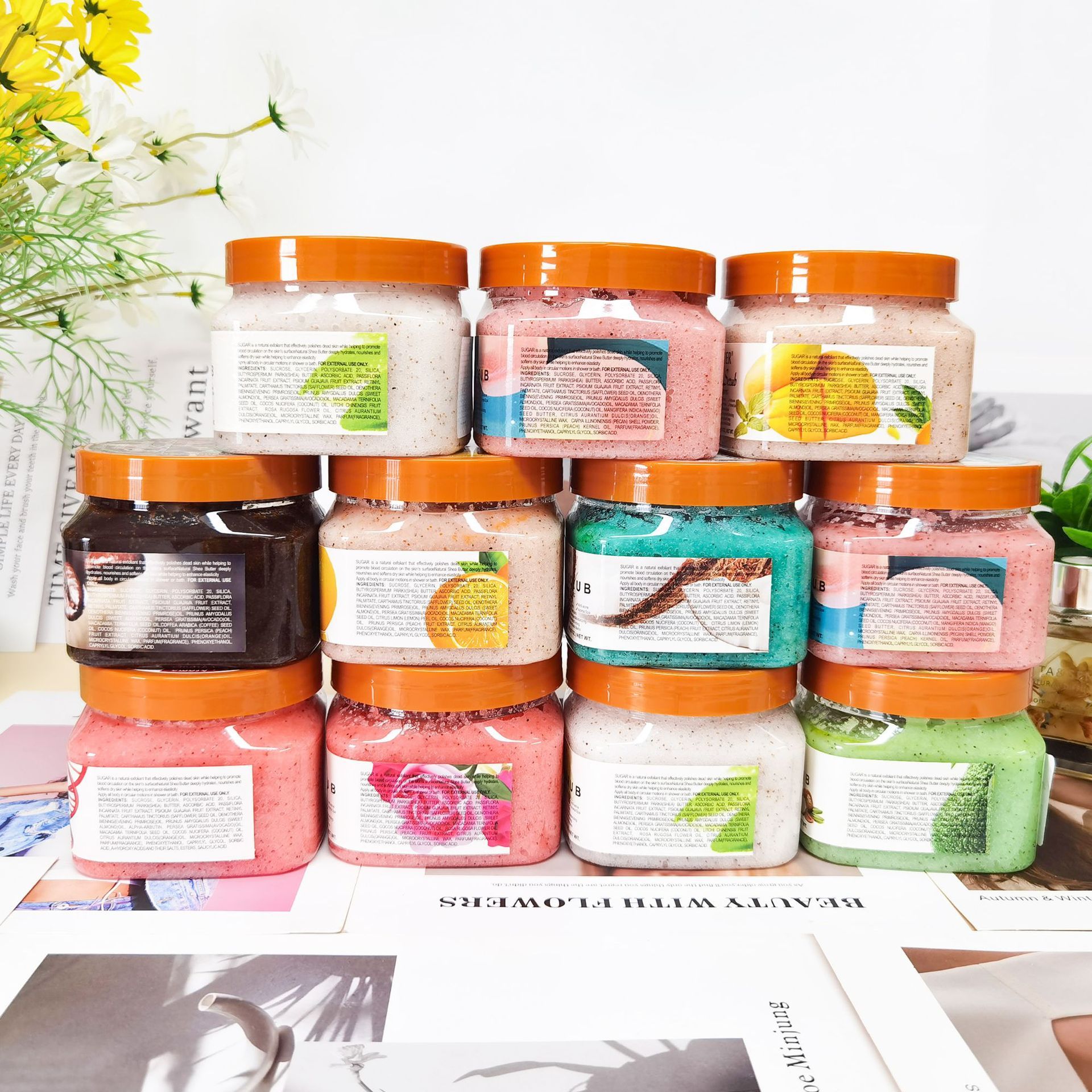 Ice Cream Scrub Bath Sugar Exfoliating Bath Salts - Image 8