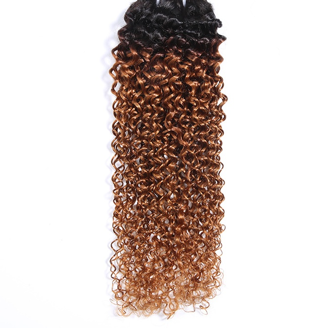 Real Human Hair Wig European And American Hair Weave - Image 3