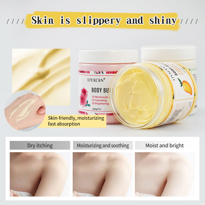 Shea Butter Body Butter Plant Nourishing Moisturizer Body Care Cream Body Lotion - Image 3