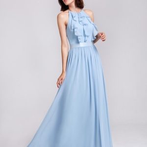 Chiffon Bridesmaid Dress Wedding Long Dress