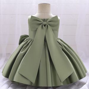 Birthday Dress Big Bow Flower Girl Wedding Dress Dress