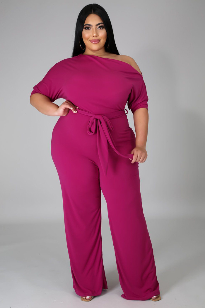 Women's Plus Size Jumpsuit Women's High Waist Jumpsuit - Image 6