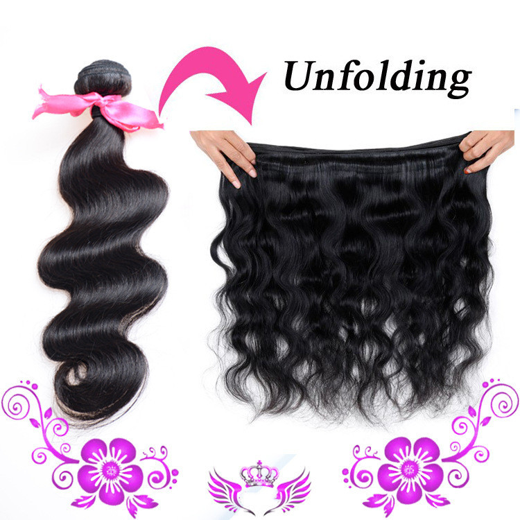 Peruvian virgin hair body wave Peru real human hair hair hair - Image 2