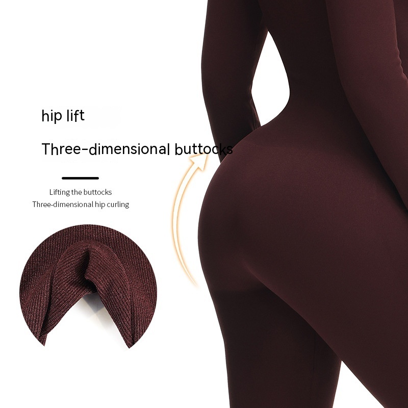 Plus Size High Waist Belly Shaping Jumpsuit - Image 6