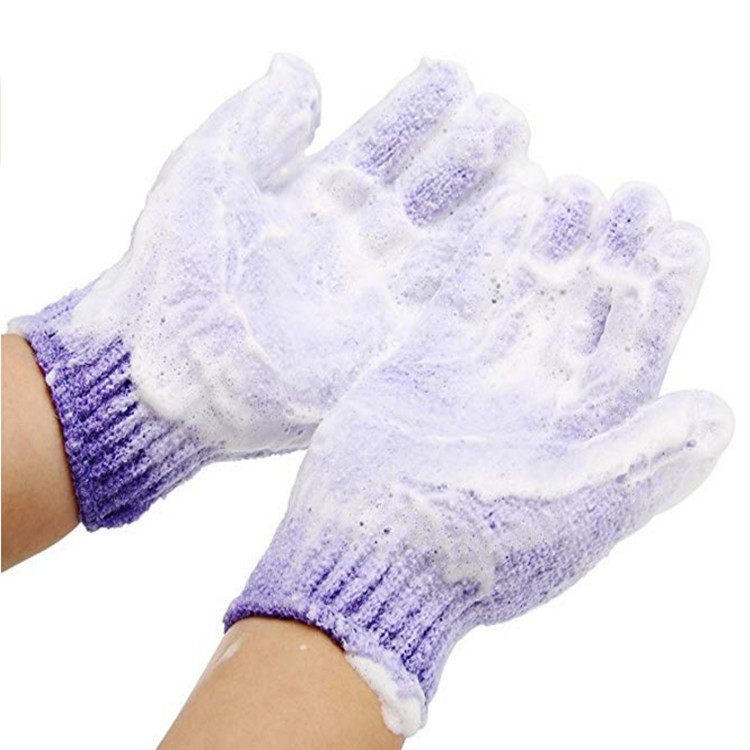 Bath Gloves Powerful Double Sided Exfoliating Bath Towel - Image 4