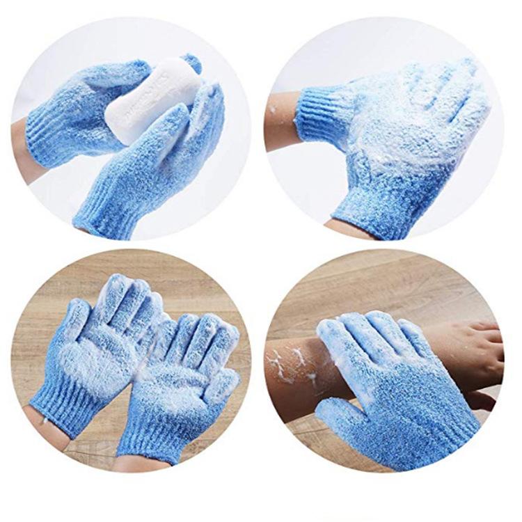 Bath Gloves Powerful Double Sided Exfoliating Bath Towel - Image 5