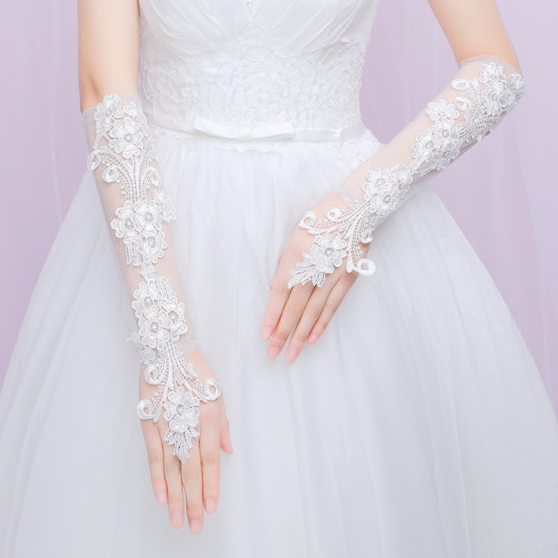 Bride Korean Gloves Wedding Dress - Image 4