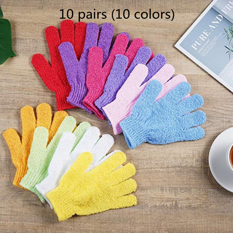 Bath Gloves Powerful Double Sided Exfoliating Bath Towel - Image 2