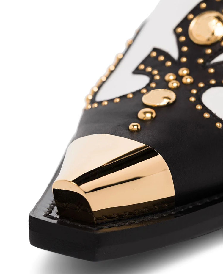 Trendy leather ankle boots - Image 6