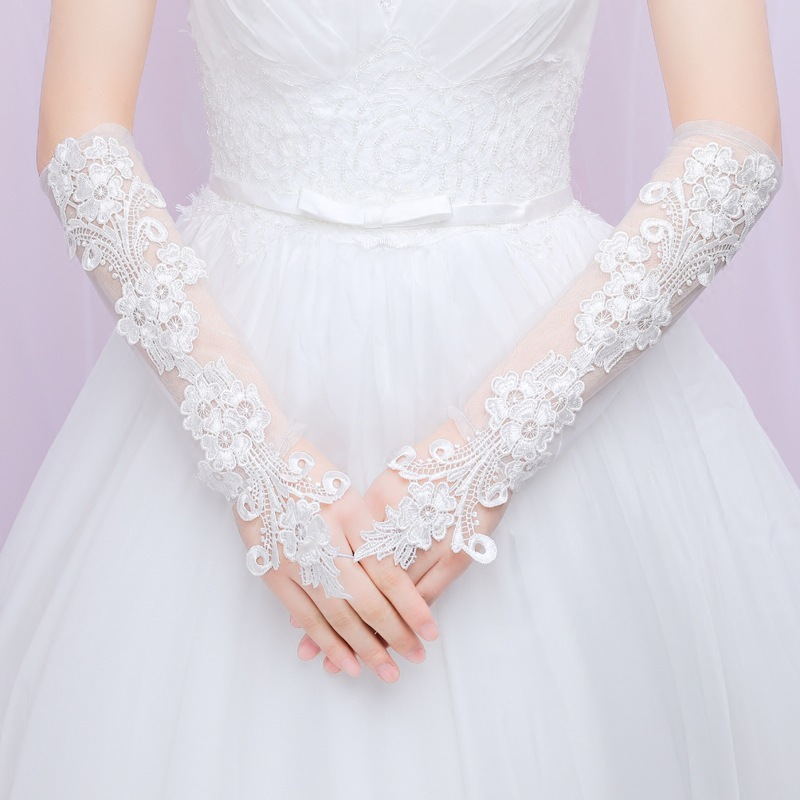 Bride Korean Gloves Wedding Dress - Image 5