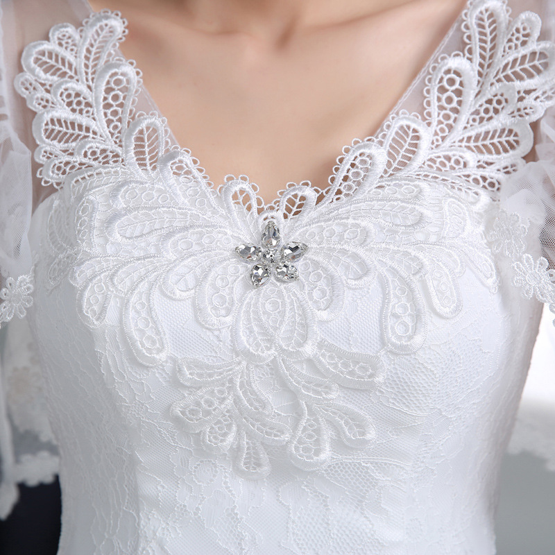 Lace wedding dress - Image 3