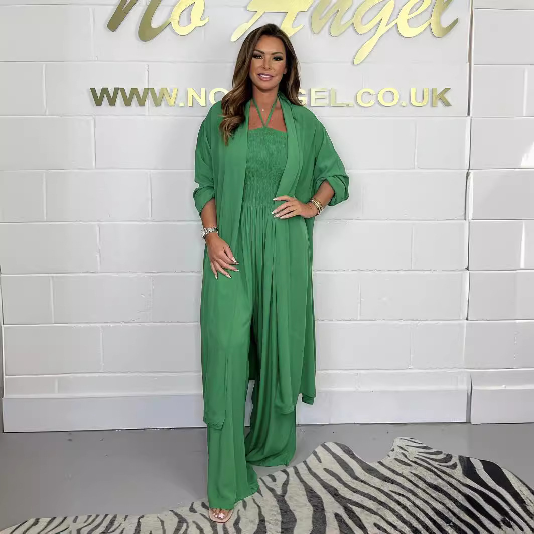 Women's Plus Size Wide Legs Jumpsuit