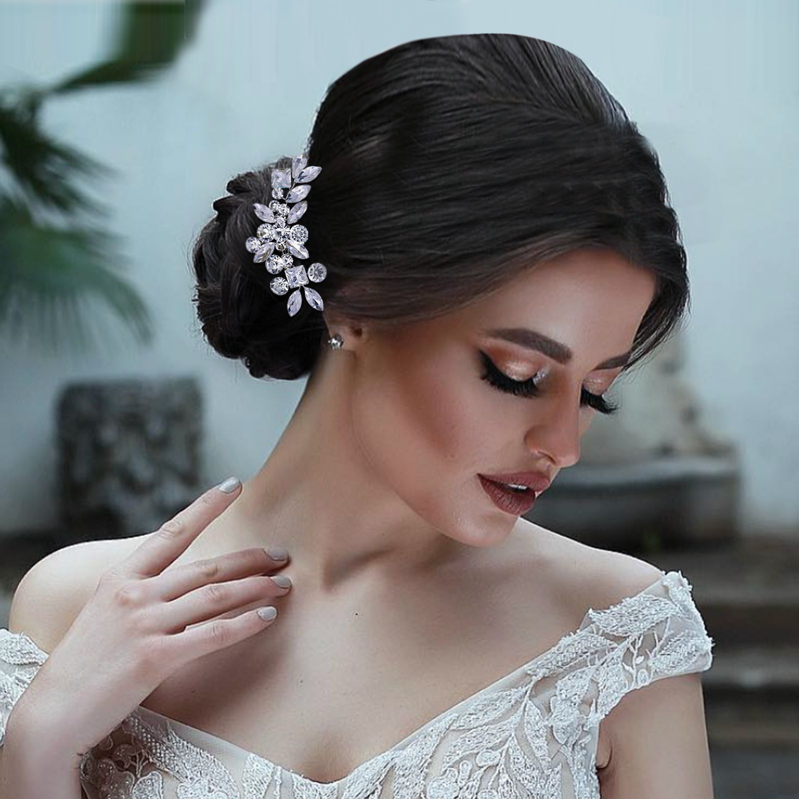 Super Bridal Headdress Wedding Dress - Image 5