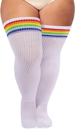 Plus-sized Plus Size Knee Socks Long-barreled Compression Stockings - Image 10