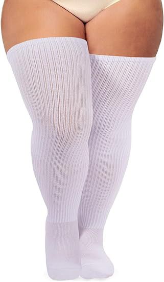 Plus-sized Plus Size Knee Socks Long-barreled Compression Stockings - Image 8