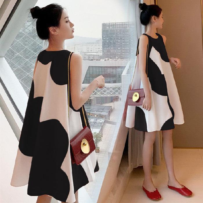 NaomiRuth Plus Size Women's Dress Sleeveless Mid-length Dress Women - Image 7