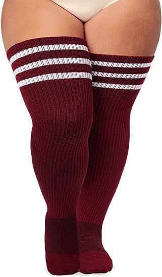 Plus-sized Plus Size Knee Socks Long-barreled Compression Stockings - Image 7