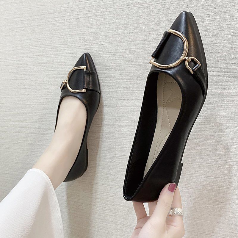 Fashion Bow Pointed Single Shoes Red Wedding Shoes - Image 4