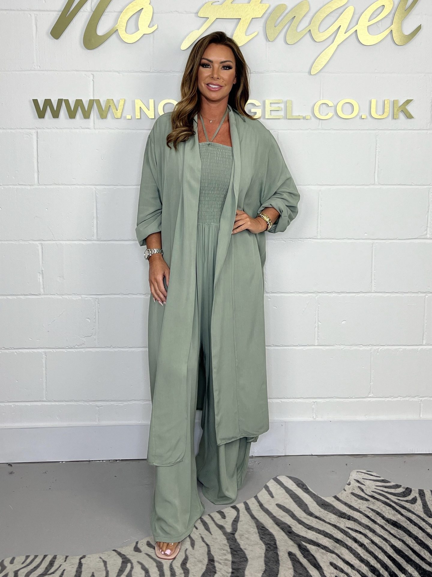 Women's Plus Size Wide Legs Jumpsuit - Image 6