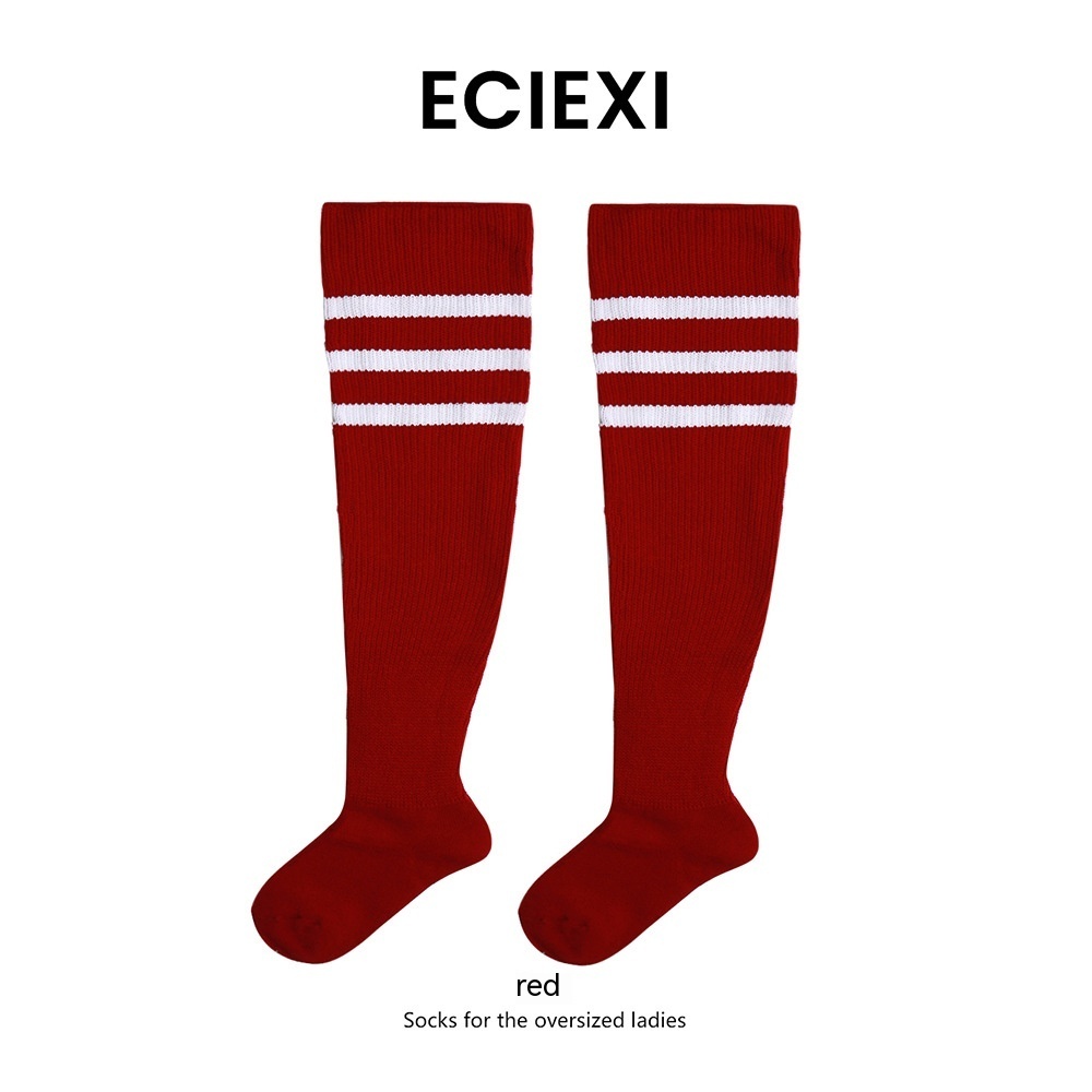 Extra Fat Women's Adult Overknee Long Boot Cotton Socks - Image 3