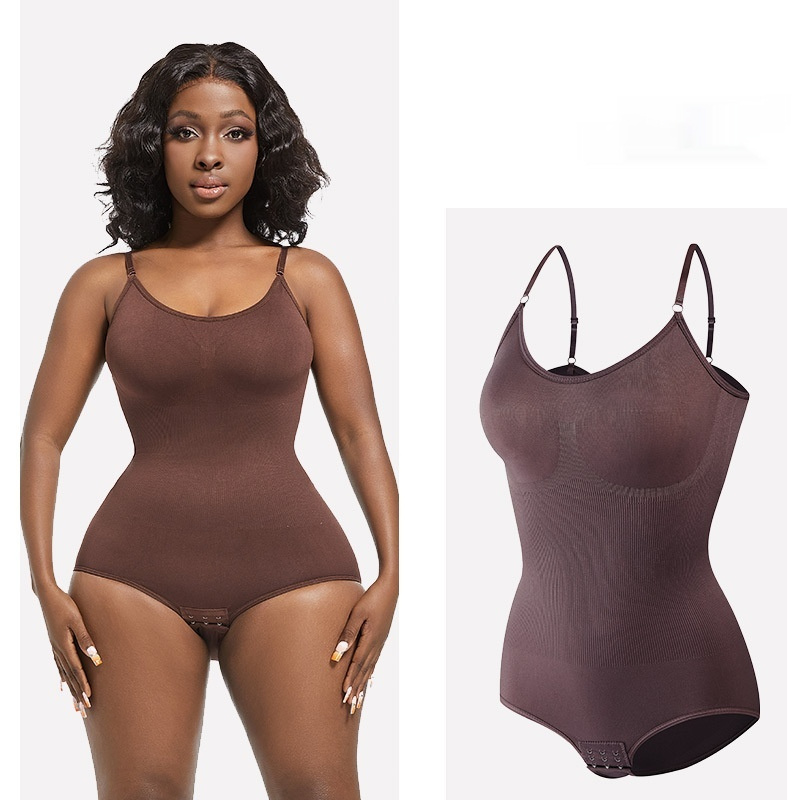 Body Shaping Women's Belly Shaping Jumpsuit Plus Size - Image 2