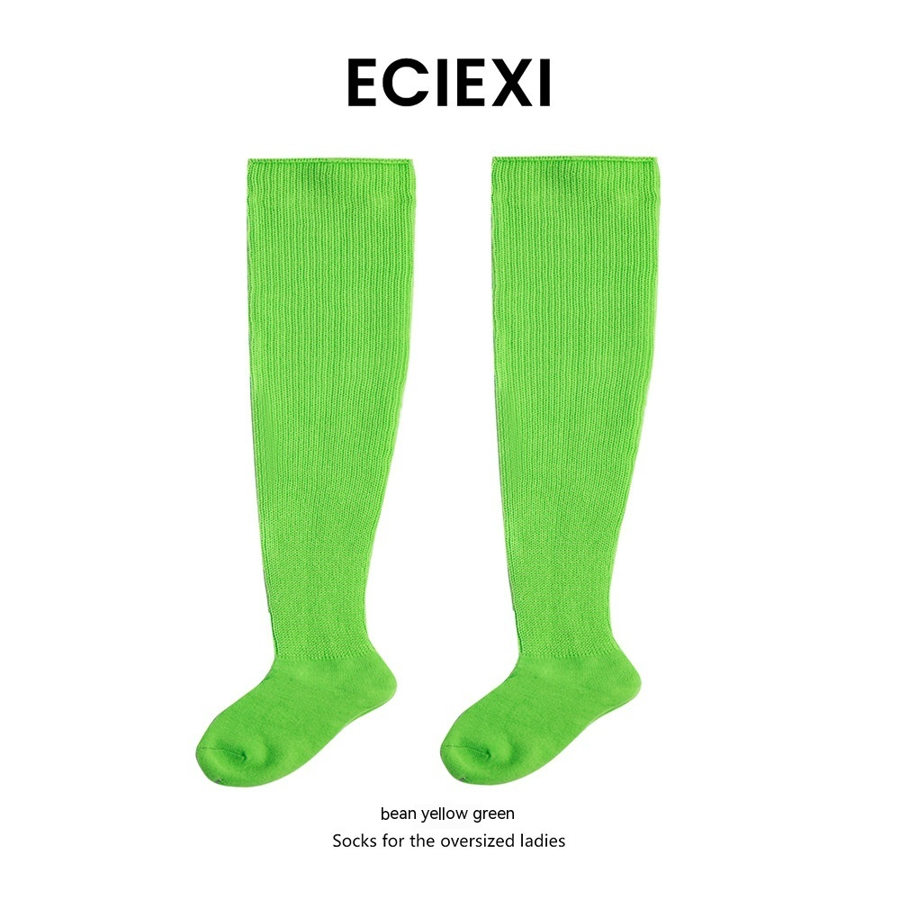 Extra Fat Women's Adult Overknee Long Boot Cotton Socks - Image 6