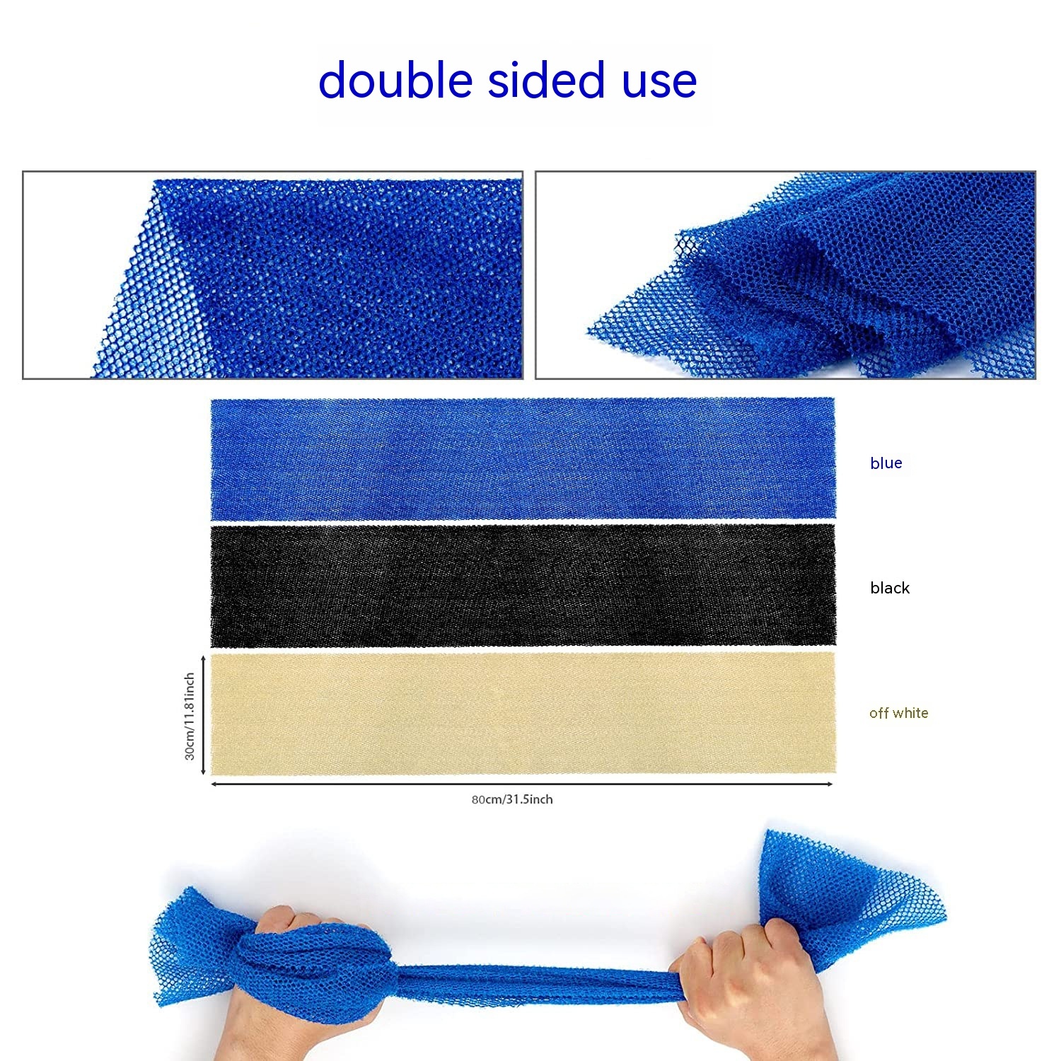 Bath Back Rub Decontamination African Nylon Bath Towel - Image 4