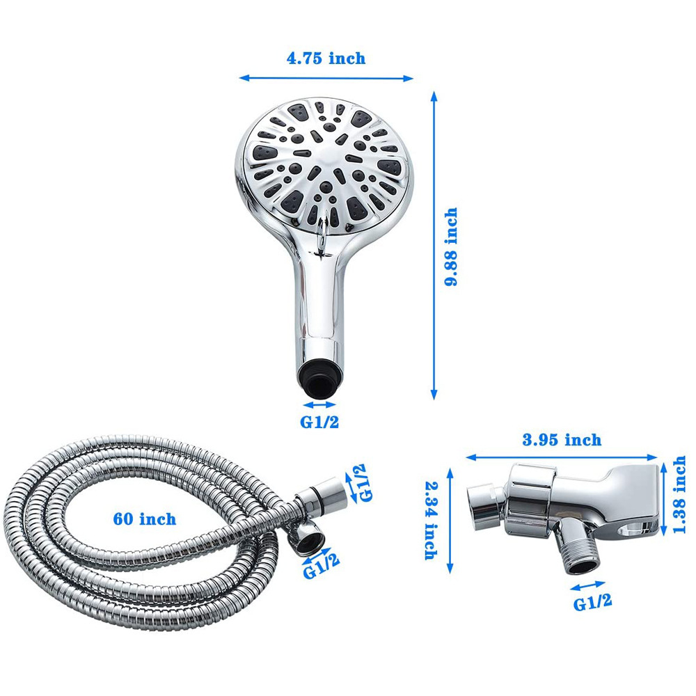 9-speed Household Bath Bath Shower Head - Image 6